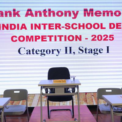Frank Anthony Debate Competition