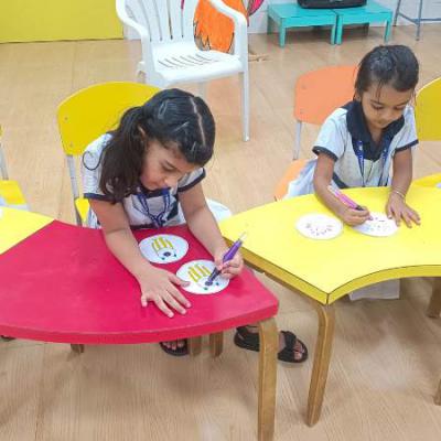 Fine Motor Development Colouring