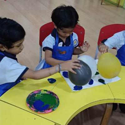 Art Work To Create Planet Earth