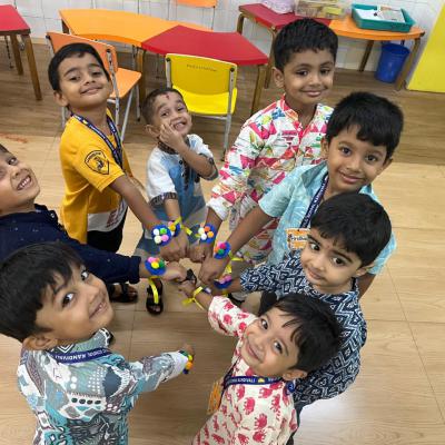 Happy With Their Rakhis