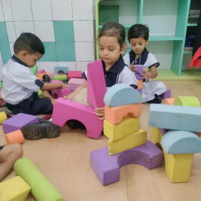 Little Builders At Work