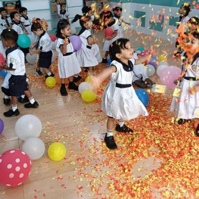 Rain Of Colors Burst Of Joy