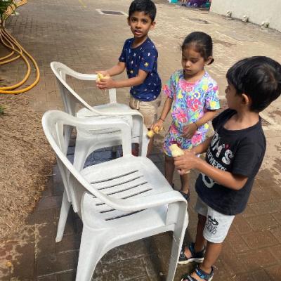 Scrub A Dub The Chairs